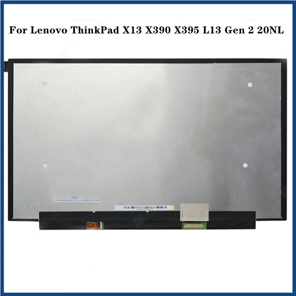 

13.3 inch for Lenovo ThinkPad X13 X390 X395 L13 Gen 2 20NL 20NM 20Q0 20Q LCD Touch Screen IPS Panel EDP 40pins FHD 1920x1080