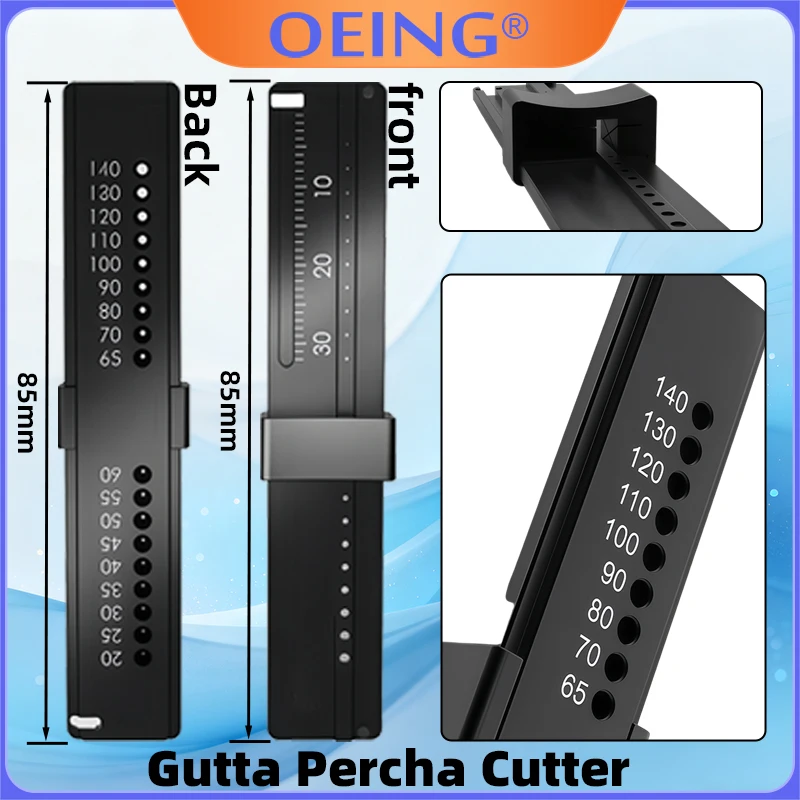 

1Pcs Dental File Cutter, File Gauge, File Trimming Gauge, Stainless Steel, High-Temperature Sterilization, Dental Instruments