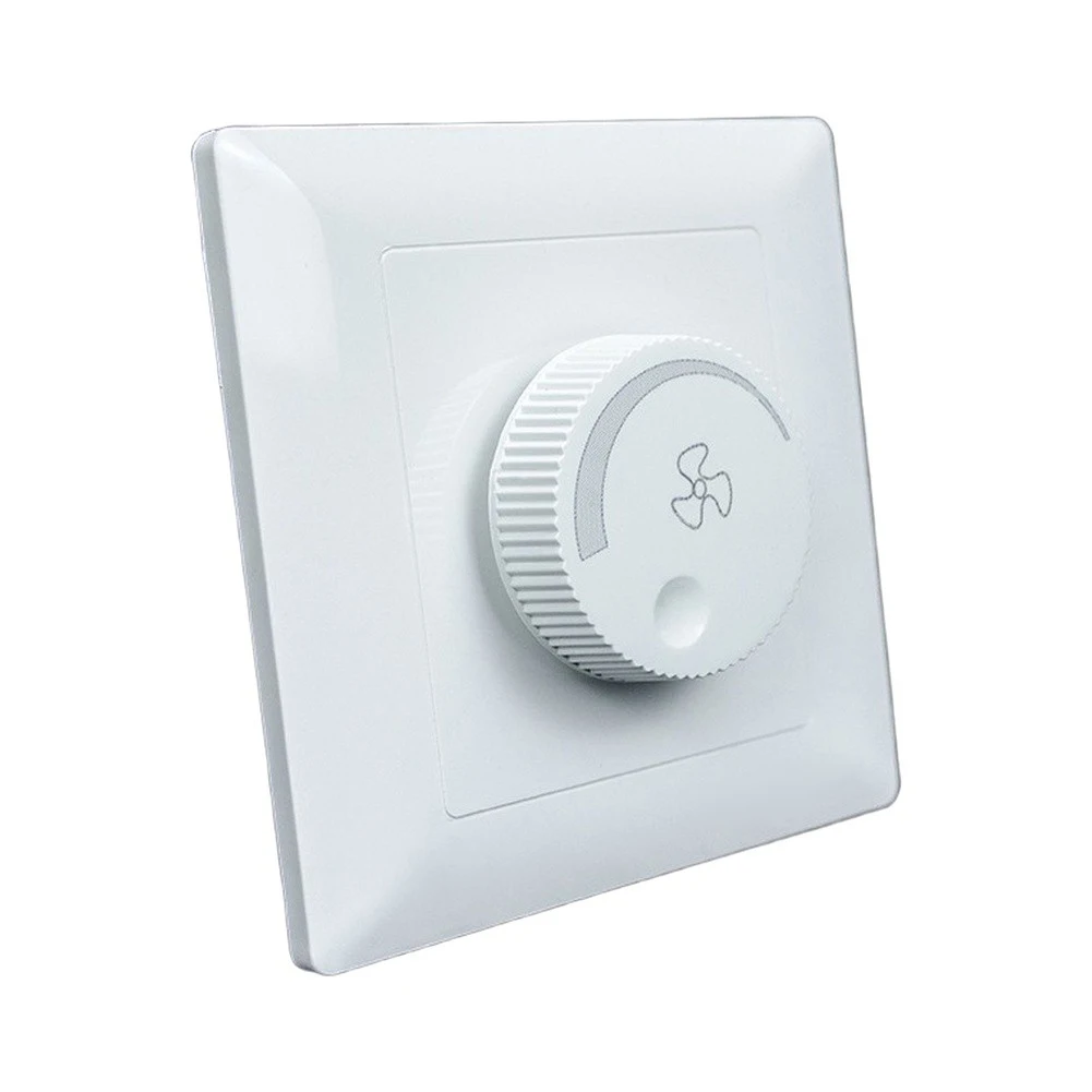 AC 250v 200w Fan Control Switch Panel for Residential Ceiling Fan Systems Requiring Precise Airflow Adjustment