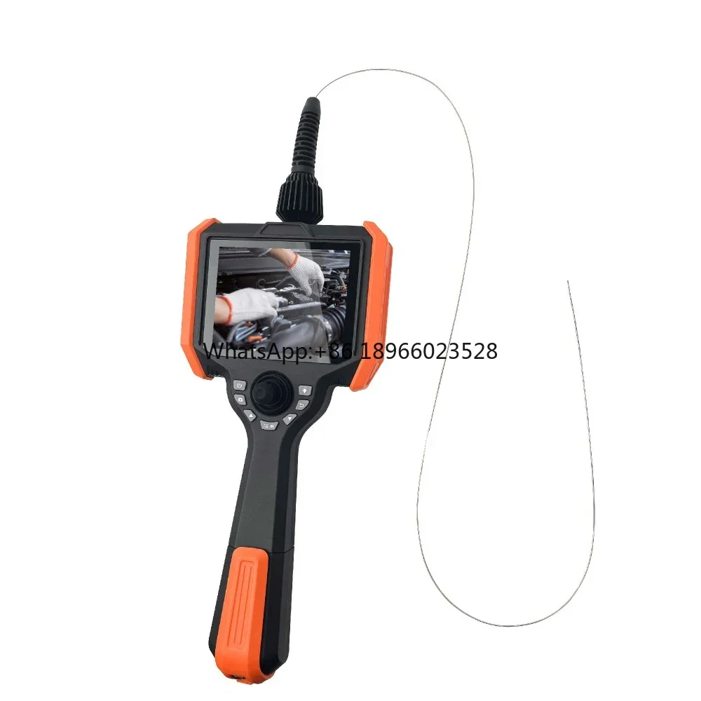 VSNDT WS-K ultra-fine series industrial video endoscope,5'' LCD display 360 degree steering industrial video endoscope camera