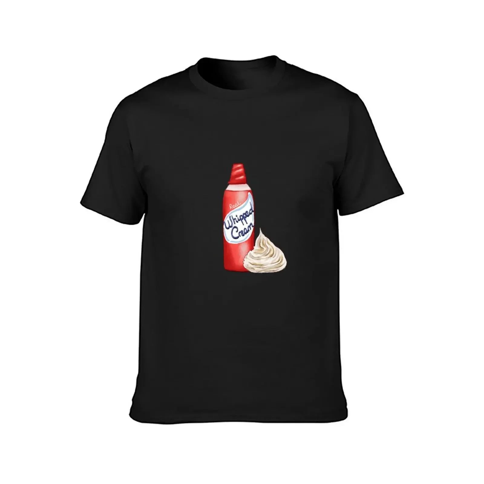 Real Whipped Cream T-Shirt rapper graphic tees oversizeds mens t shirts casual stylish