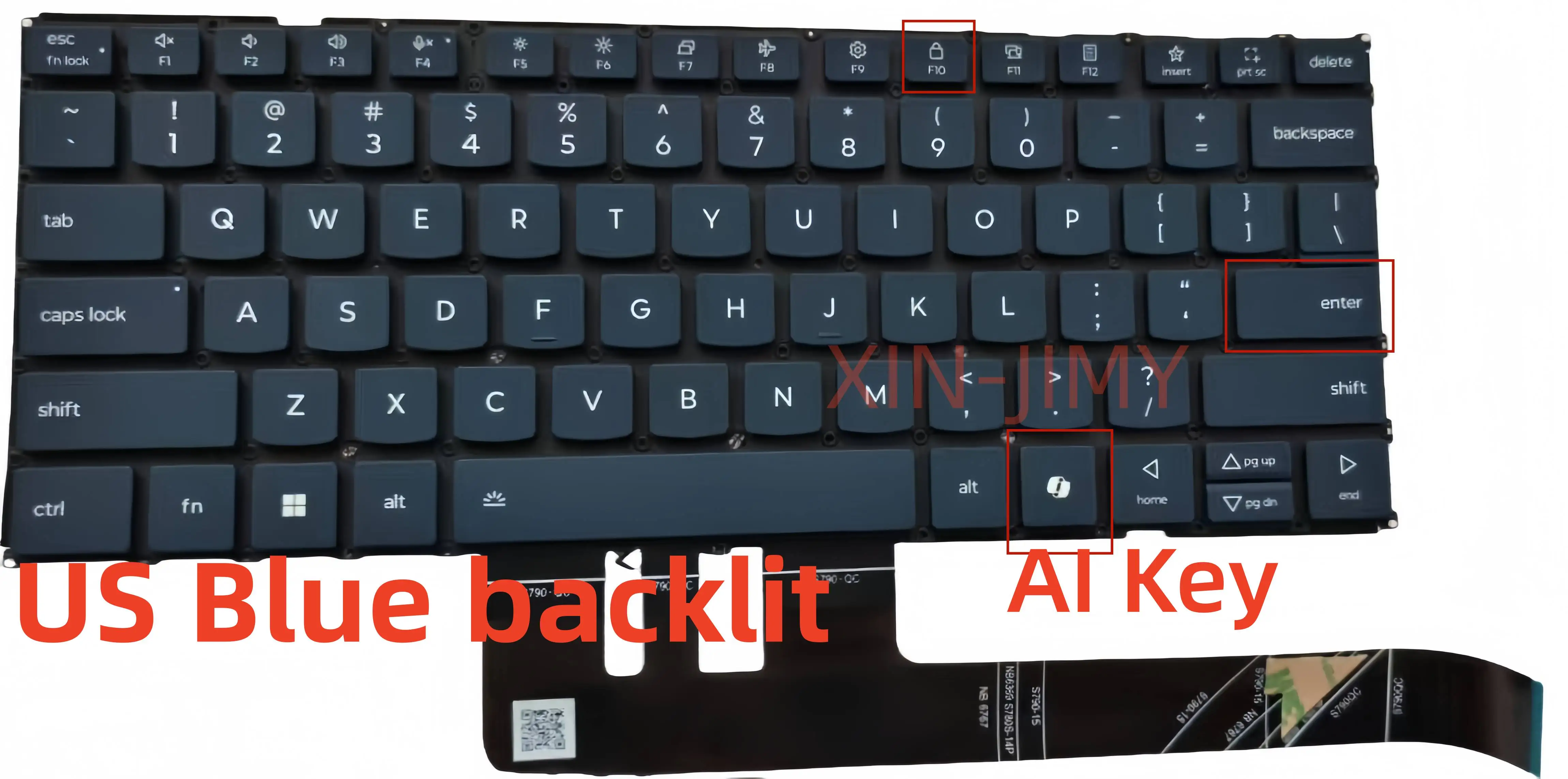 US Backlit Keyboard For Lenovo Slim7 14IMH9 14Q8X9 14APH8 14ARP8 14APU8,YOGA Pro 7 14APH8 14ARP8 14IRH8,Pro 9 14IRP8 14ASP9