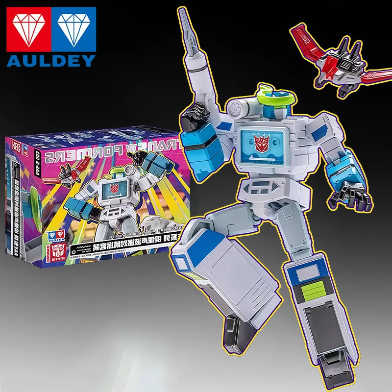 AULDEY Original AAE Decepticon Raid Legion Mirror Sound Wave Anime Action Figures Toys for Boys Christmas Gift Collectible Model view 2