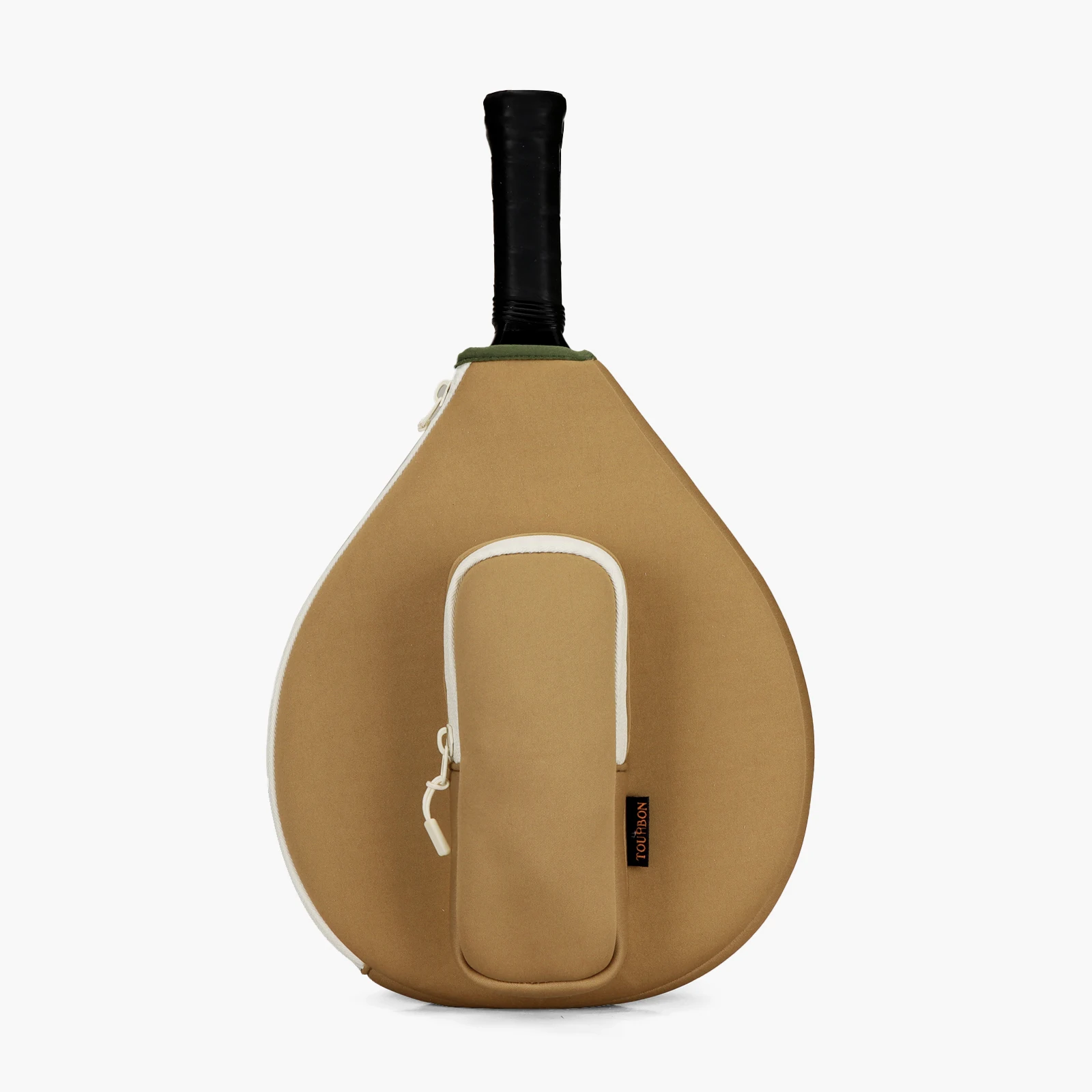 

Tourbon Crossbody Shoulder Pickleball Paddle Bag Sports Padel Racket Bag Neoprene Light Weight Adjustable Strap Outdoors