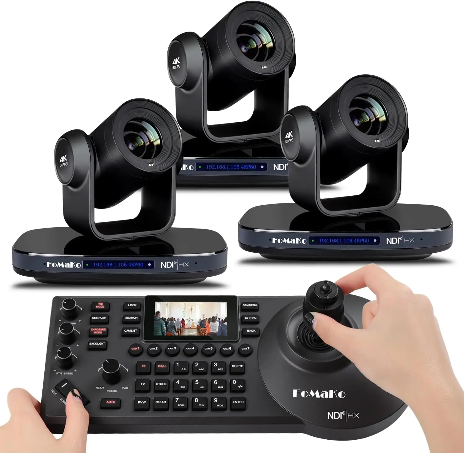 Fomako 60FPS 4K Ndi…