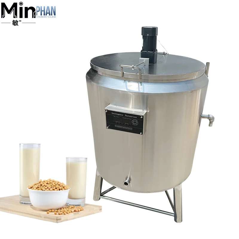 Commercial UHT Milk & Ice Cream Pasteurizer SUS304 Stainless Steel Dairy Sterilization Machine f