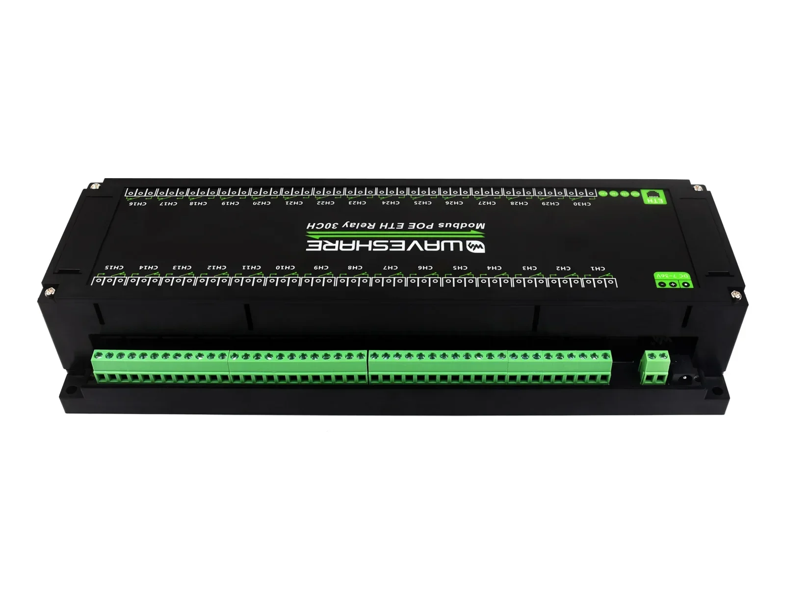 

Modbus POE ETH Relay 30CH Ethernet Relay Module, Modbus RTU/Modbus TCP Protocol, PoE Port With Various Isolation Protection