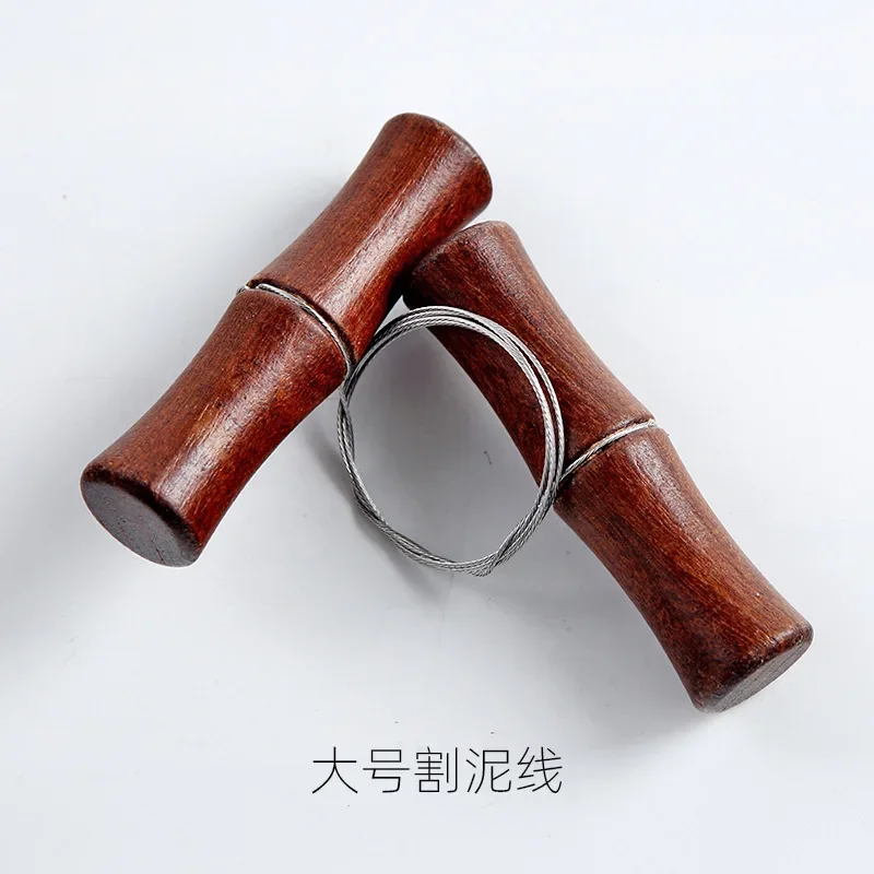 Pottery Tools Mud Cutting Tools Pottery DIY Handmade Clay Sculpture Mud Cutting Line Mud Cutting Tool Ceramic Steel Wire Drawing