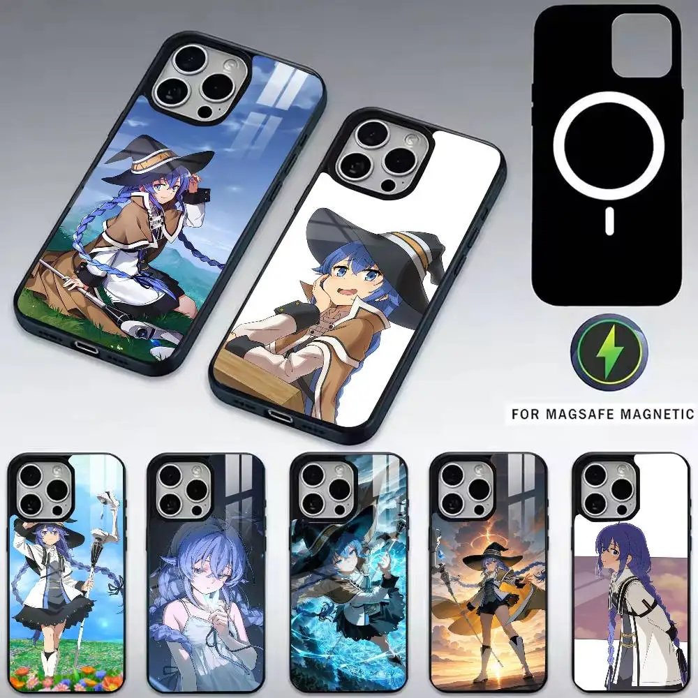 

Comic Mushoku Tensei Roxy-y Phone Case For iPhone17,16,15,14,13,12,11 Plus,Pro Magnetic with Magsafe Wireless Charging