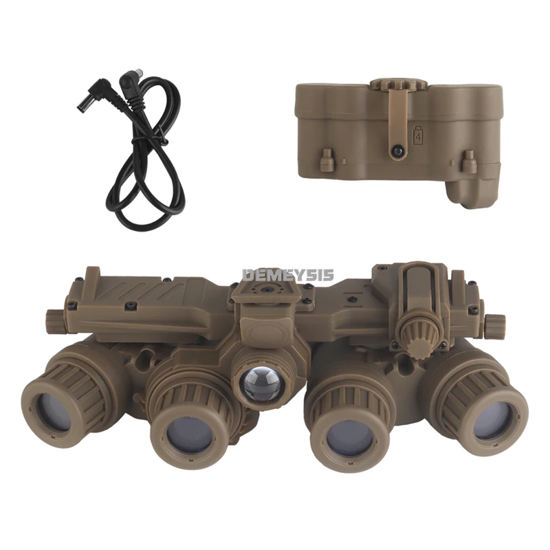 GPNVG 18 Gafas Visión Nocturna Simuladas NVG Dummy – Casco Airsoft - imagen 2