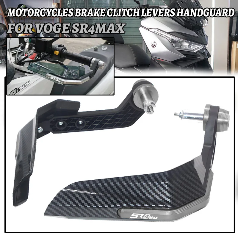 

SR4MAX Motorcycle Accessories Hand Shield Protector Hander Bar Windshield Front Guard For LONCIN VOGE SR4 Max 350 350T 2022-2025