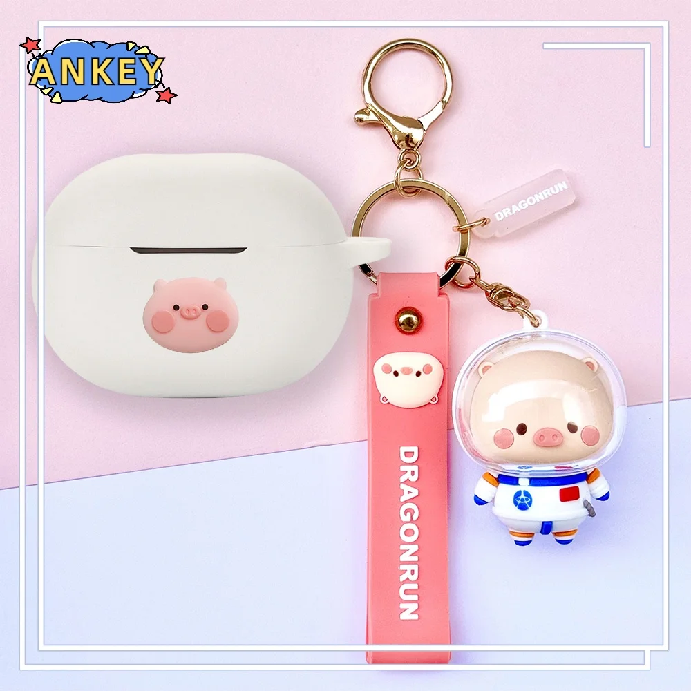 Untuk Anker Soundcore Life P3i , Note 3i casing silikon earbud lembut note3i pelindung Headphone kulit Headset dengan liontin