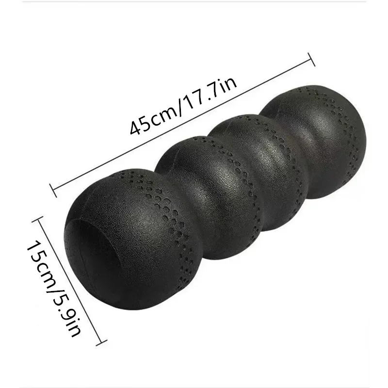 Bone Shape EPP Foam Roller Muscle Massage Gym Yoga Myofascial Release Roll Column For Sports Shaft Fitness Lumbar Back 55°