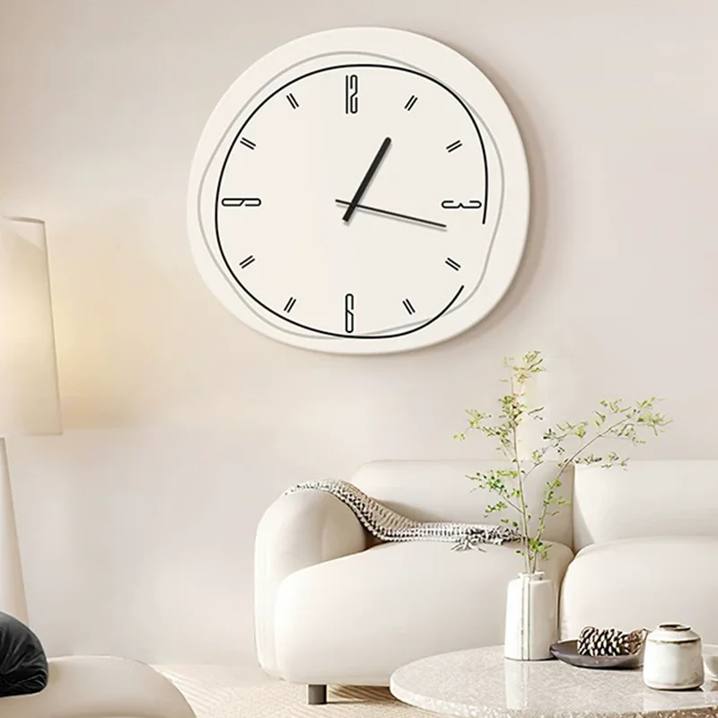 

Nordic Modern Wall Watch Minimalist Living Room Simple Fashion Creative Clock Wall Design Aesthetic Horloge Home Decoration