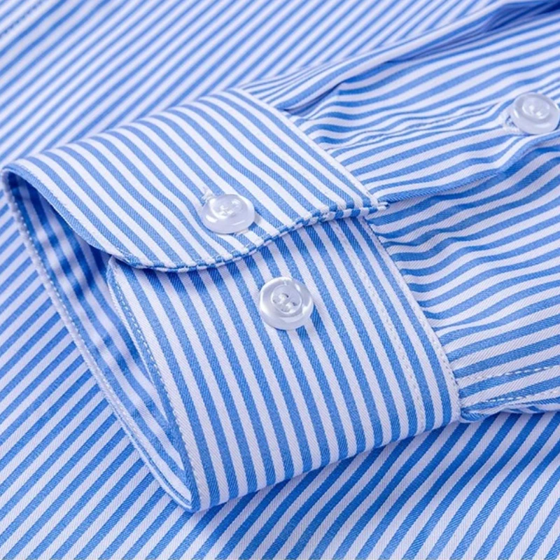 7XL Mens Shirts Long Sleeve Big Sizes Anti-wrinkle Business Men Shirt Long Sleeves Dress Shirts For Men Slim Fit Camisa Social