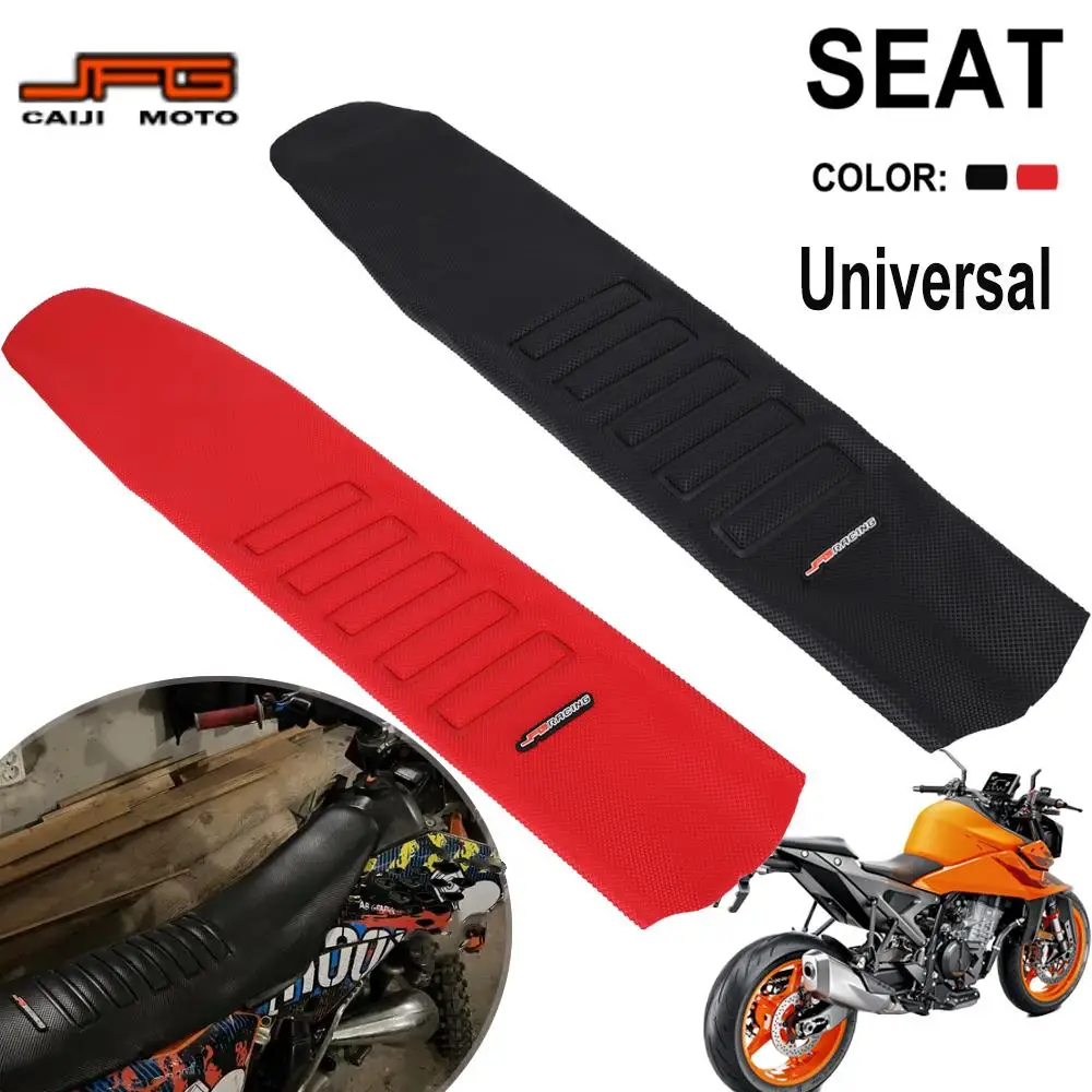 Universal Motorcycle Seat Cover Cushion Cover Non-Slip Waterproof Sunscreen For KTM Honda Kawasaki Husqvarna Suzuki Yamaha