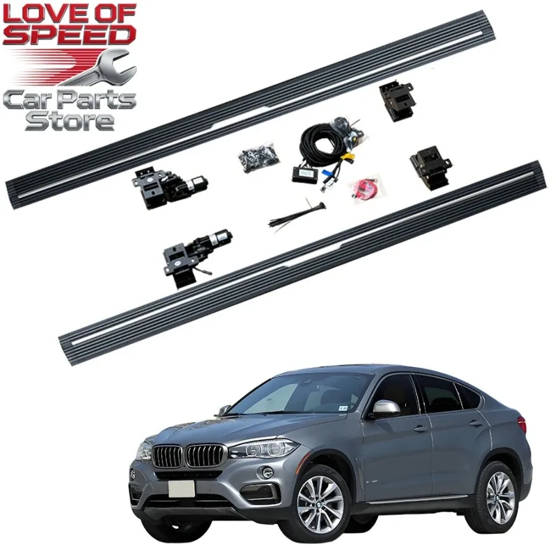 2026 New Arrival Waterproof Stable Automatic Electric Power Side Step For BMW X6 2015-2019