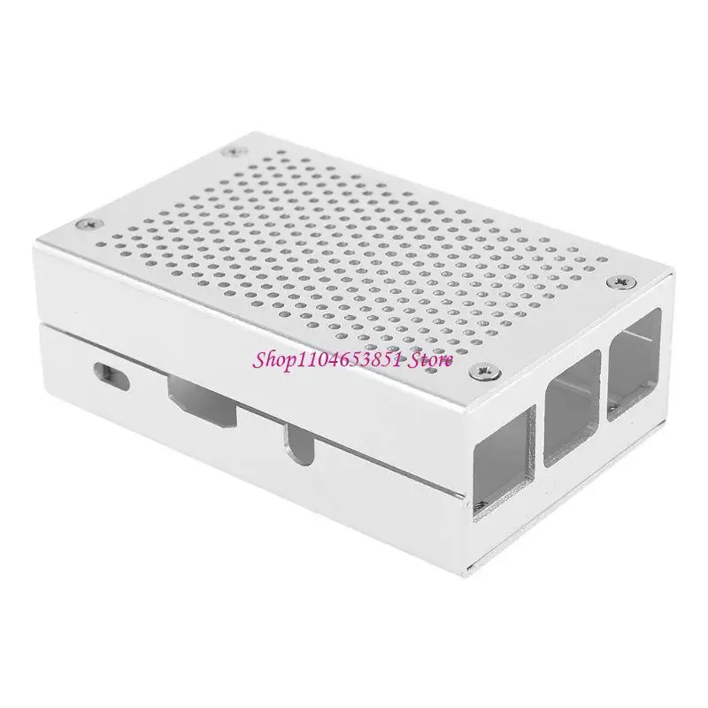 Metal for Case for  3 Model B Pi 2 B Heat Dissipation Cooler Box for Pi 4B Enclosure