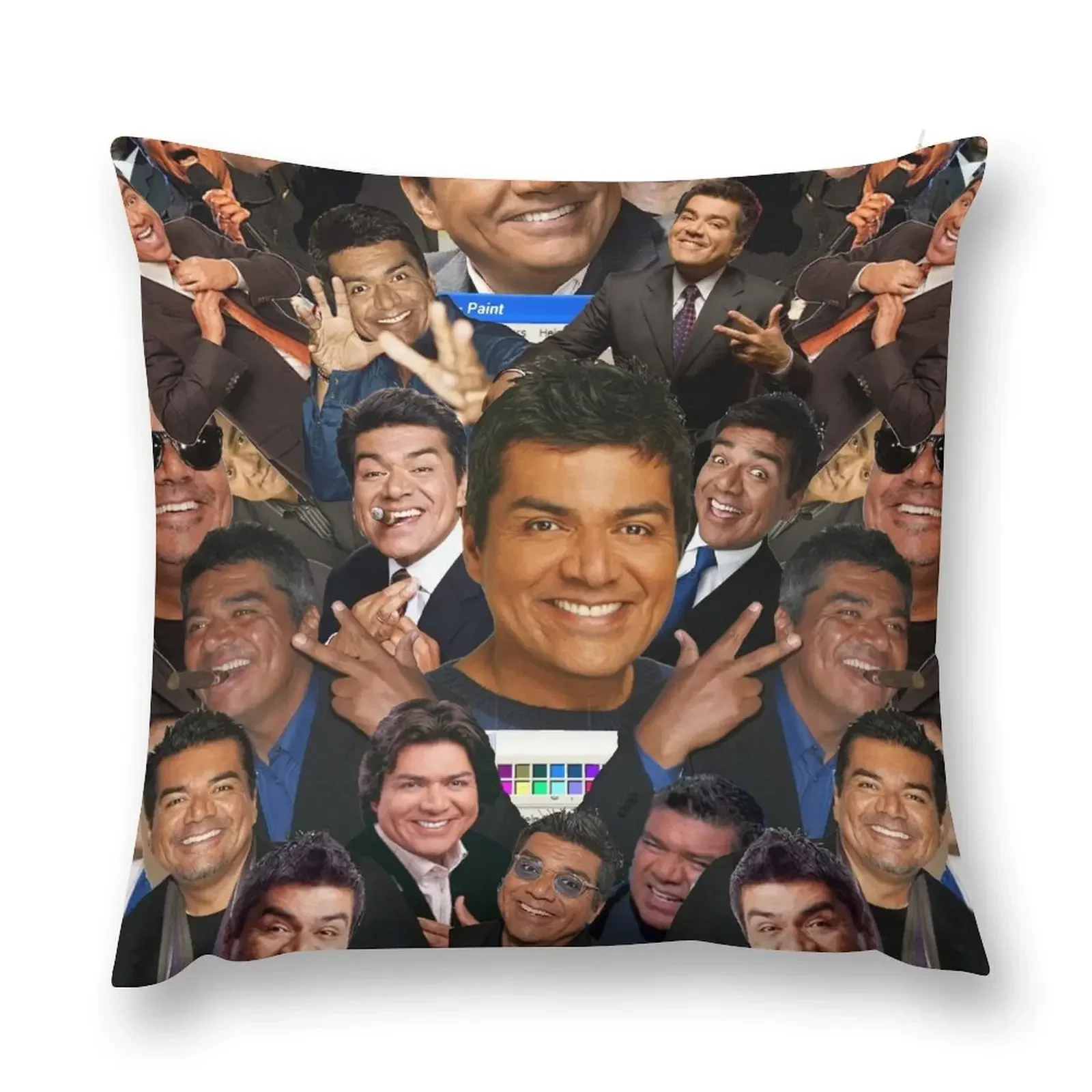 george lopez 3.0 Throw Pillow covers for pillows Sofa Pillow Cover pillow