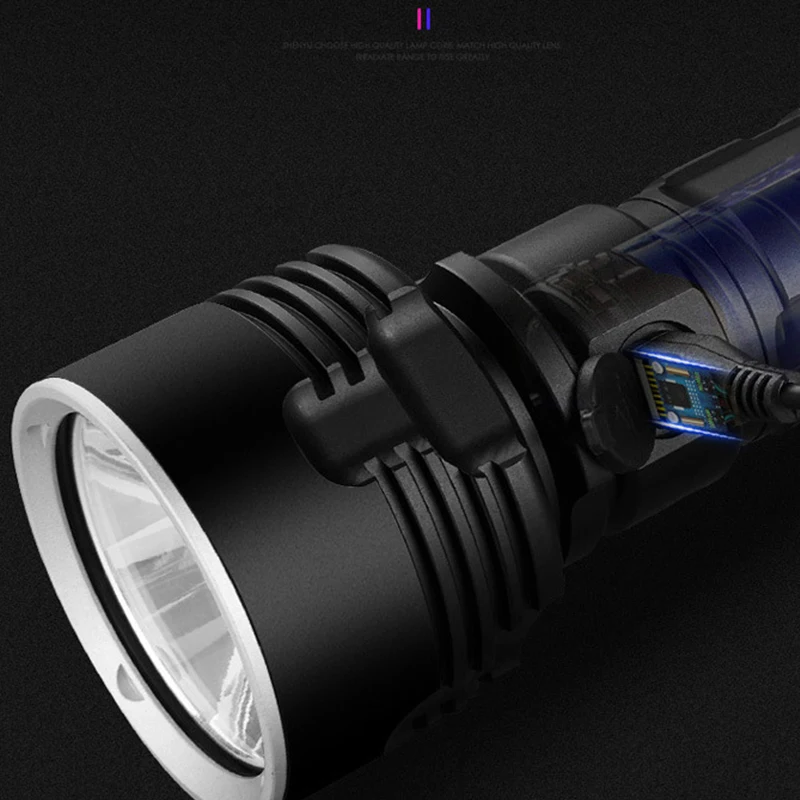 Super Powerful LED Flashlight XLM-L2/P70 Torch USB Rechargeable Waterproof Lamp Ultra Bright Lantern Camping LED Flashlight