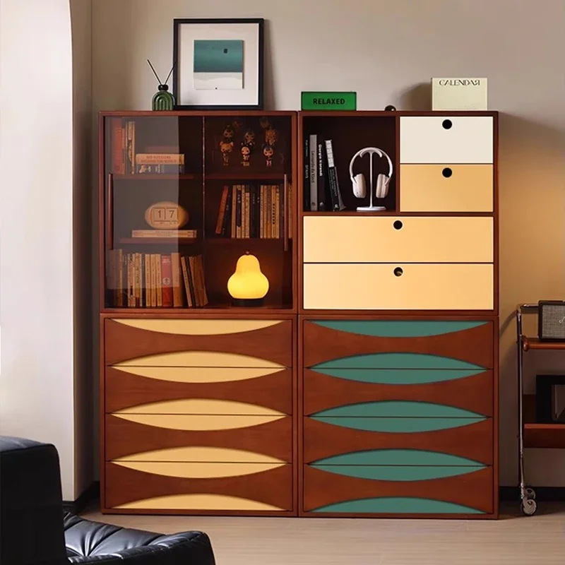 Customizable Nordic Bedroom Living Room Cabinets Storage Decor Tv Stand Filing  Organizer Wood Hallway Trend