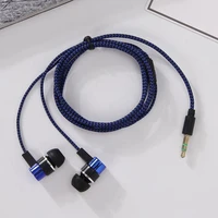 Écouteurs de sauna filaires intra-auriculaires, 2 boîtes de base, écouteurs stéréo basse, suppression du bruit mobile, superbe écouteur stéréo basse, 3.5mm 2