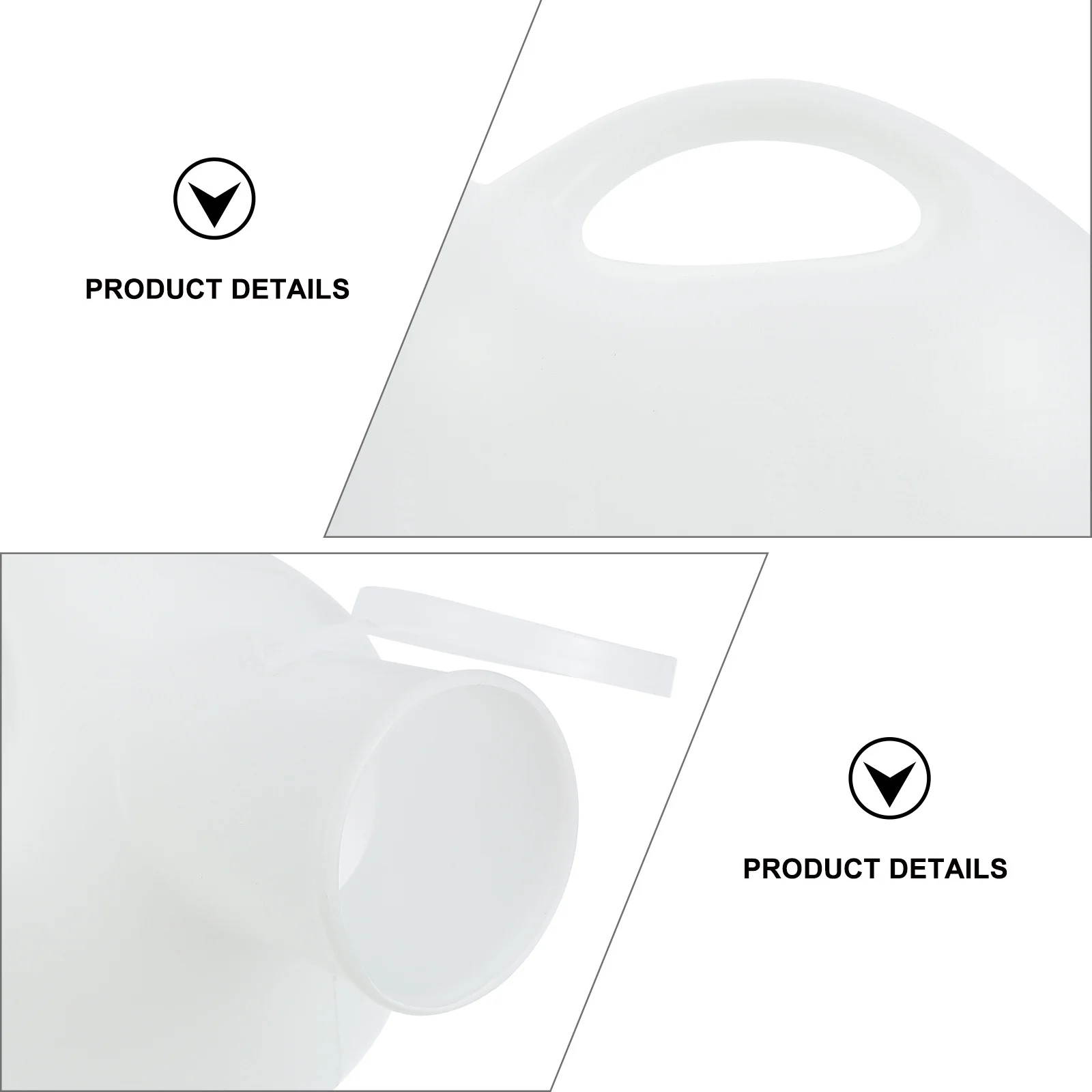 

Практичный горшок для писсуара, 2 шт., тонкая работа, без запаха, безопасный, прочный для вождения, путешествия, писсуар, горшок, бутылка для мочи, контейнер для мочи