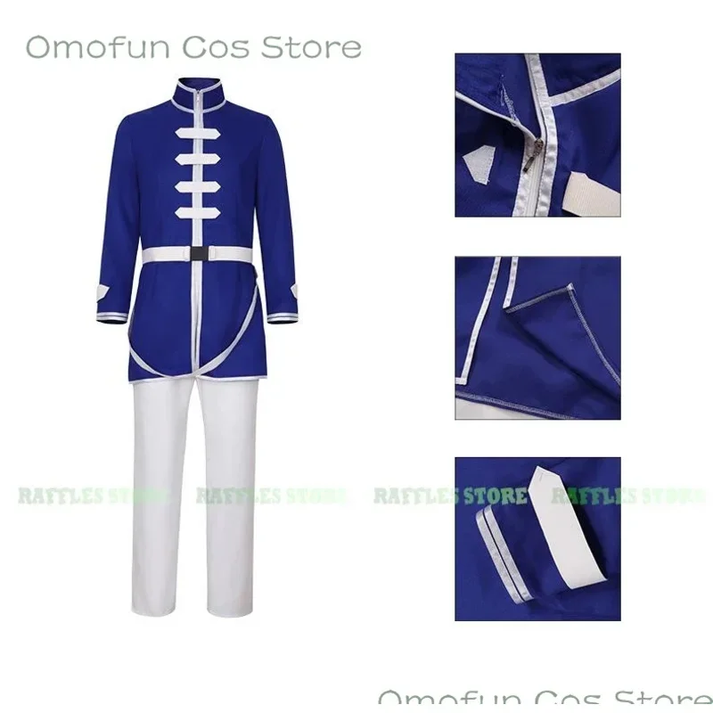 Freey Sky Anime Cosplay Costume pour hommes et femmes, perruque, funérailles, Halloween, bande dessinée, vêtements de jeu de rôle