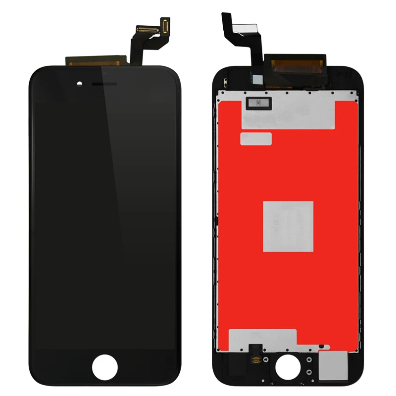 Layar LCD untuk iPhone 6S Layar Sentuh Pengganti A1633 A1688 A1691 Ecran Digitizer Assembly Repair Parts 100% Tested AAA + + +