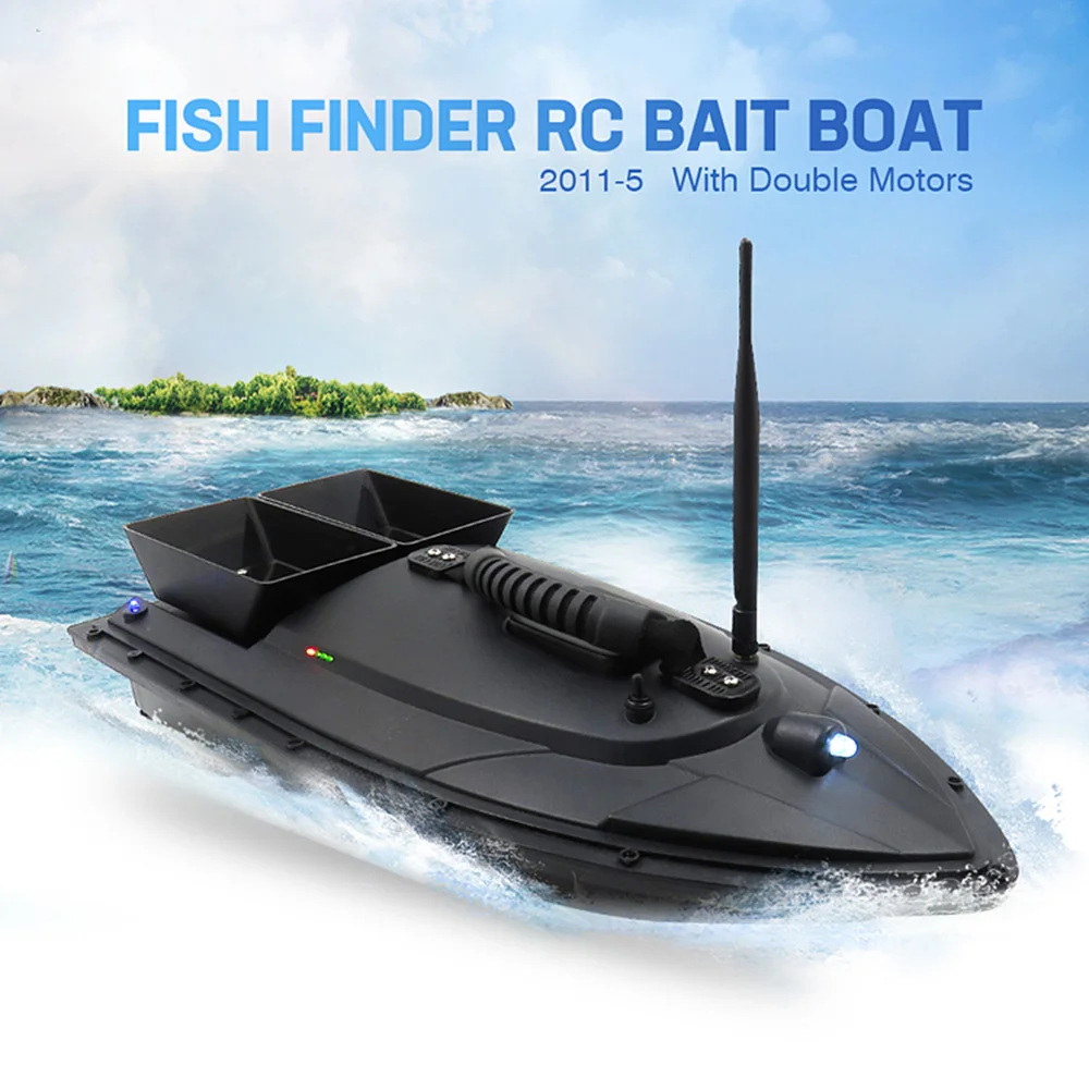 Flytec 2011-5 Fish Finder 1.5kg Loading 500m Remote Control Fishing Bait Boat RC Boat