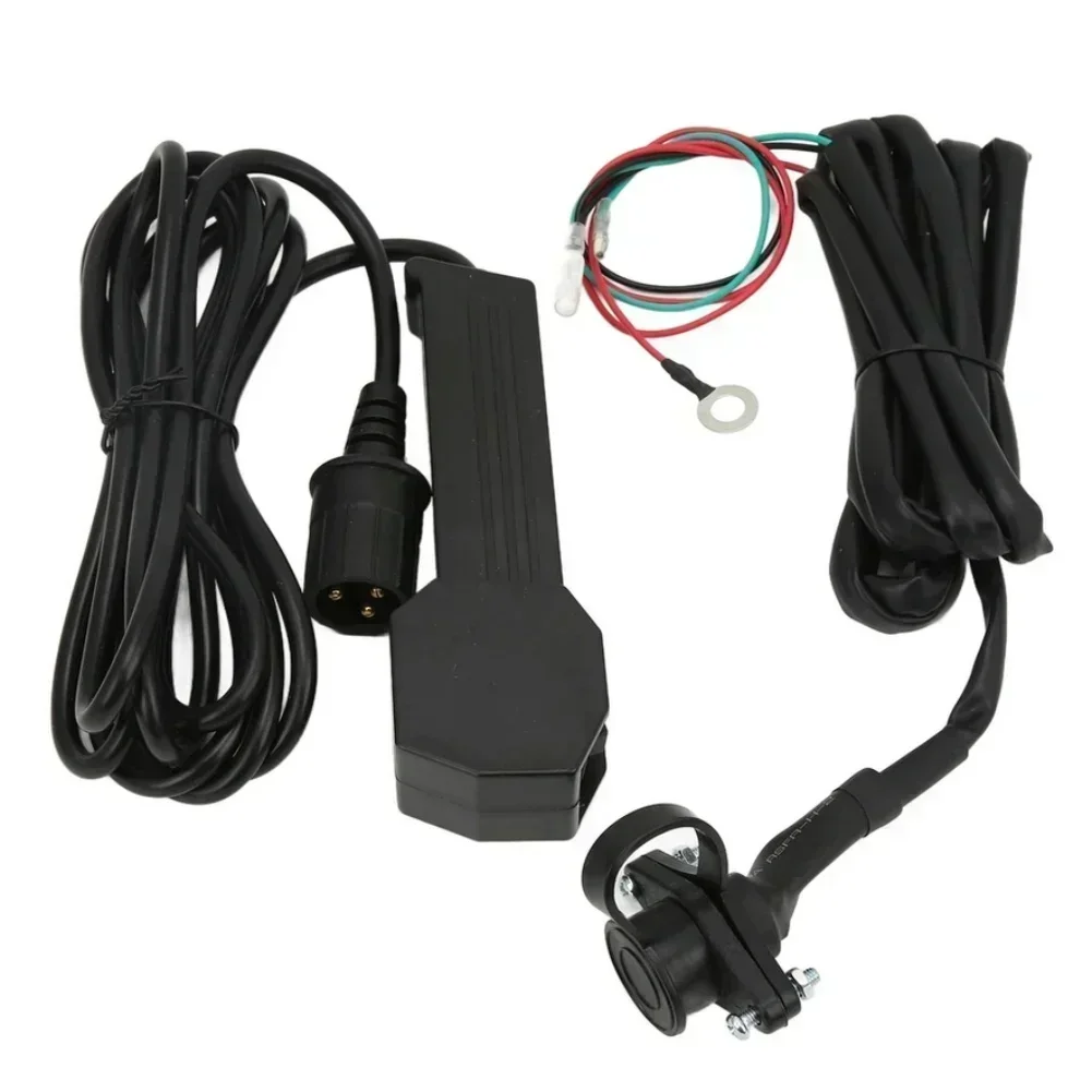 

UTV 12V Winch Wired Remote Control Kit with 16ft Cable Compatible with 6000 lb Winches Designed for Reliable Winch Operation