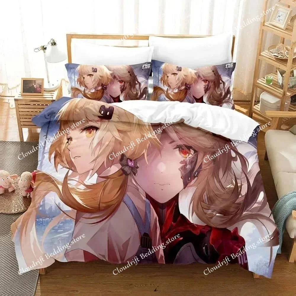 

Anime Game Tower of Fantasy Bedding Set Single Twin Full Queen King Size Bed Set Adult Kid Bedroom Duvet Cover Sets