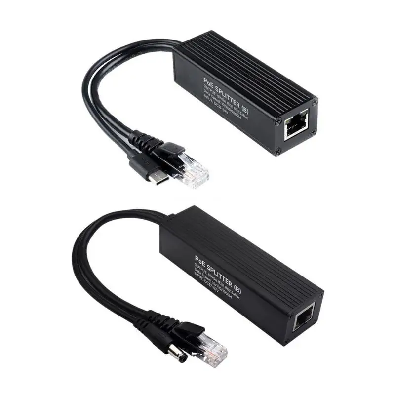 PoE Ethernet Splitter With Gigabit Speed, 5V 5A Output Adapter For IP Camera Dropship