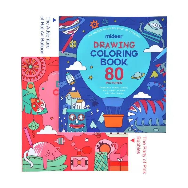 Mideer dessin livre de coloriage 80 images dessin livres d'art enfants jouets éducatifs pour enfants garçons filles