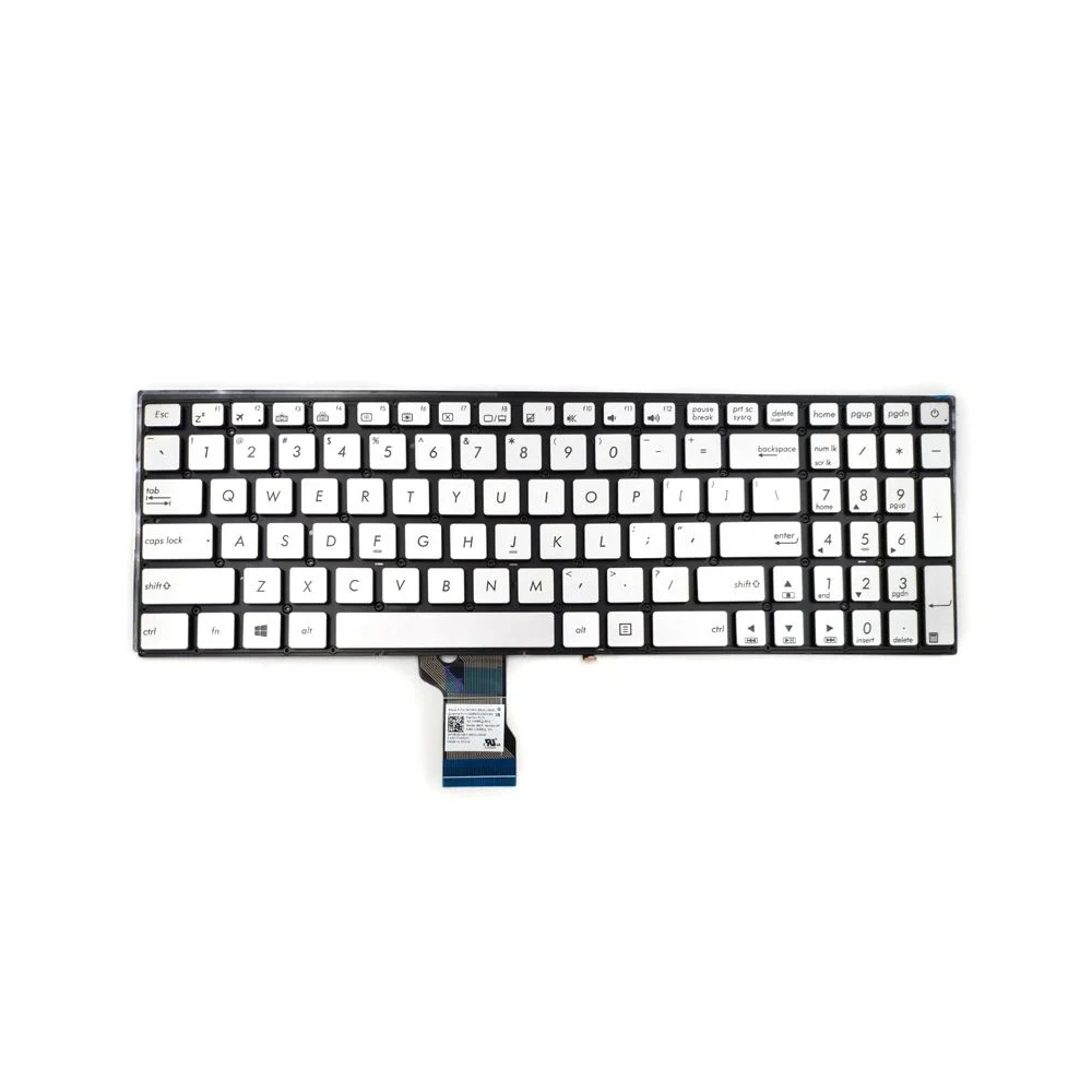 

XIN-Russian-US Клавиатура для ноутбука с подсветкой для Asus ROG G501 G501J G501JW G501V G501VW ZenBook Pro UX501 UX501J UX501JW UX501V