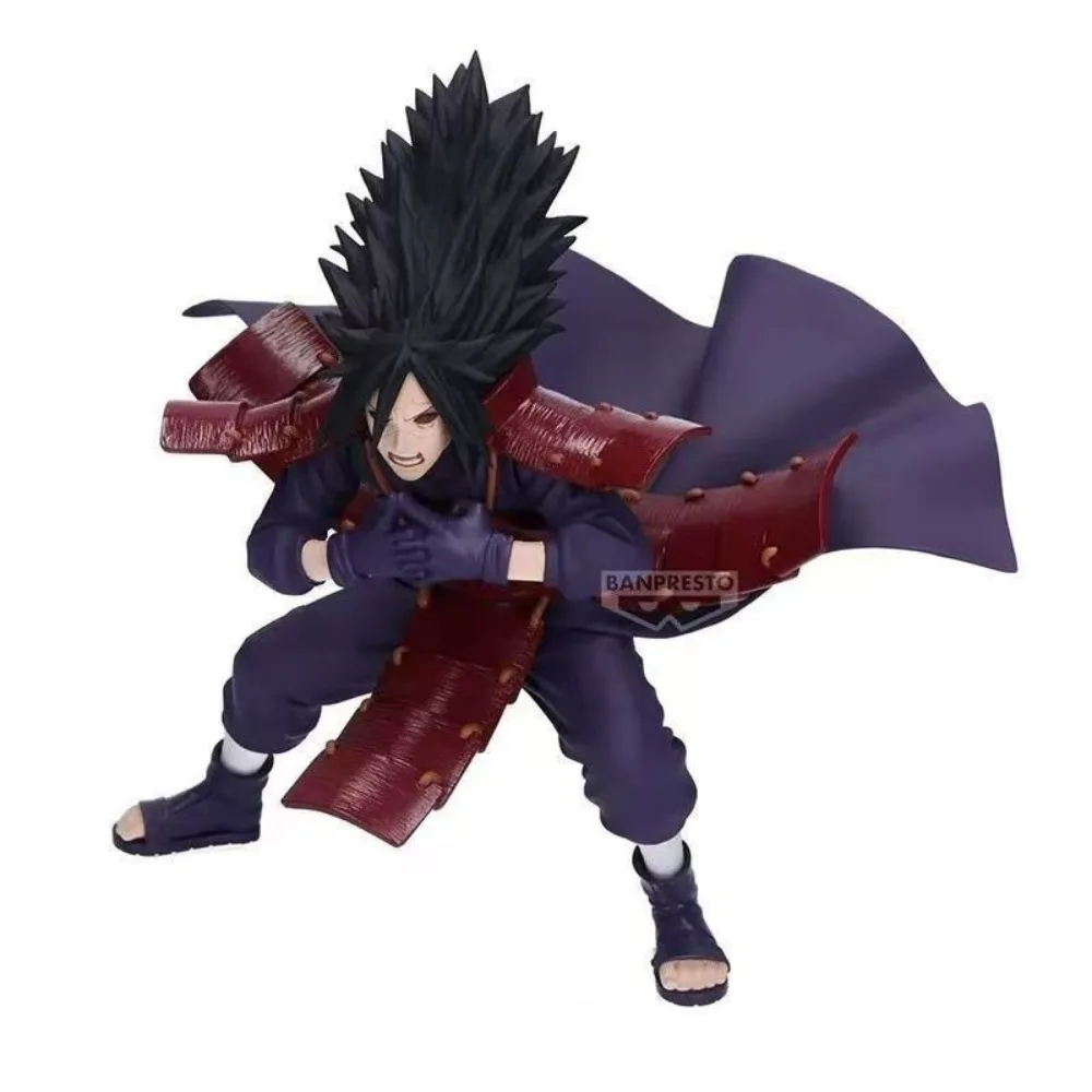 Oryginalna figurka anime Bandai BANPRESTO NARUTO Naruto Uchiha Madara z PVC, model, figurka na biurko, zabawka, lalka, prezent, dostępna od ręki.