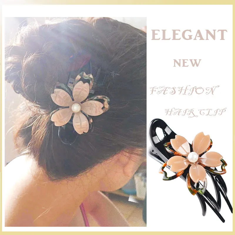 Women Headwear Girls Hairwear Flower Hair Grip Cute Hair Clip Fashion Hair Accessories For Women