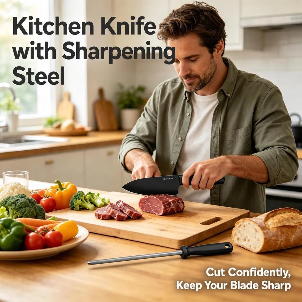 All-in-One Multi-Purpose Kitchen Knife - Sharp & Small for Precise Vegetable, Fruit & Meat Cutting | Home Chef Essential