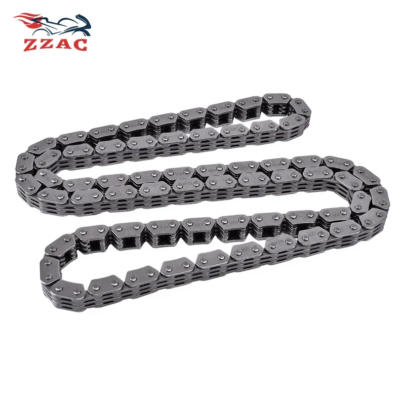 

Motorcycle Crankshaft Cam Timing Chain Silent Chain 3+4 3*4 132 Links 132L 132Links