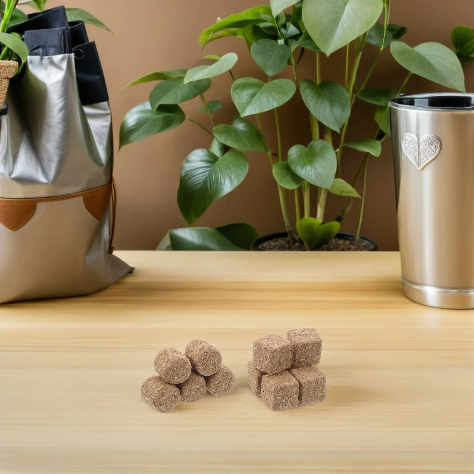 

16Pcs Mini Hay Bales Faux Straw Decoration for Micro Landscape Farm Scene DIY Craft Garden Hay Bales for Decoration