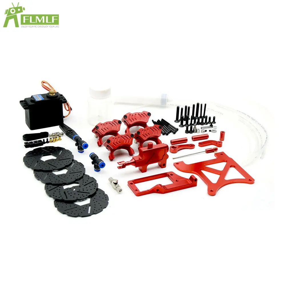 4 Wheel Hydraulic Brake Kit for 1/5 HPI Baja 5b Ss Rovan