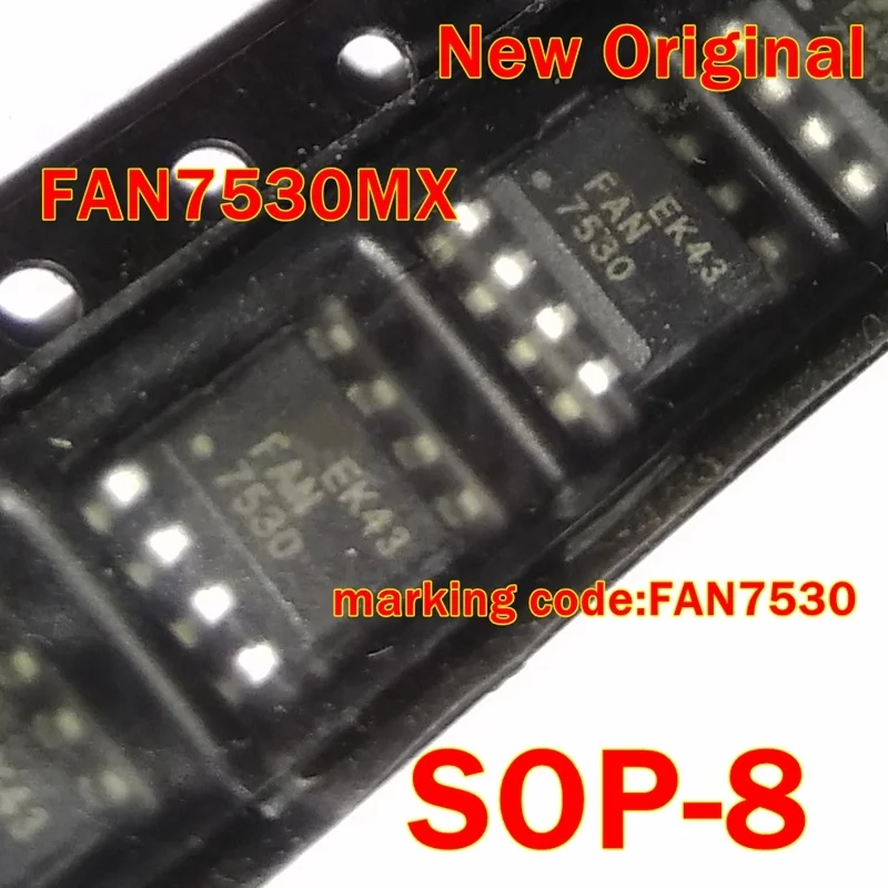 1Pcs to 100Pcs Fan7530Mx Sop-8 New Original Marking Code:Fan7530 Power Factor Correction Controller