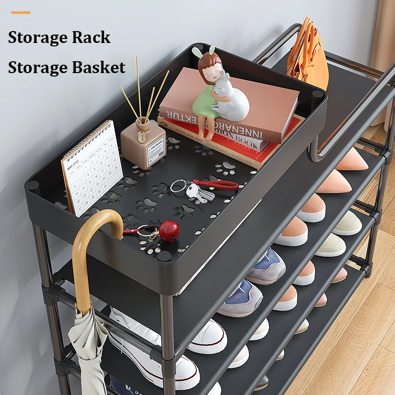 Modern Simple Dustproof Shoe Rack Multi-Layer Space Saving Shoe Shelf Home Dormitory Shoe Cabinet Organizer Storage Rack