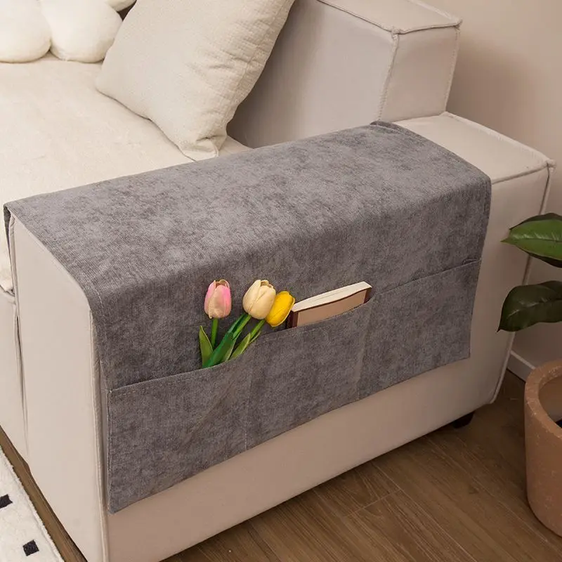 

1 Pcs Sofa Armrest Towel Reliable Sofa Hanging Bag Couch Chair Armrest Cover Armrest Protector Armchair Hanging Storage Bag
