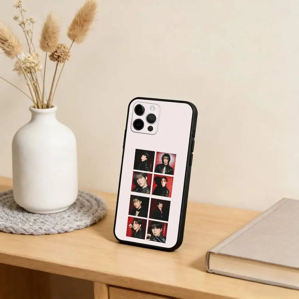 A-ATEEZ In Your Fantasy  Soft Silicone Black Cover,Phone Case For iPhone 17,16,15,14,13,12,11 Plus,Pro Max,XS
