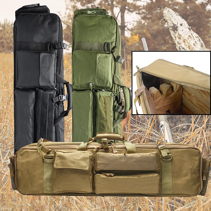 

M249 Military Tactical Backpack Outdoor Nylon Gun Bag Rifle Air Gun Protective Cover Military Shooting Combat Hunting Equipment