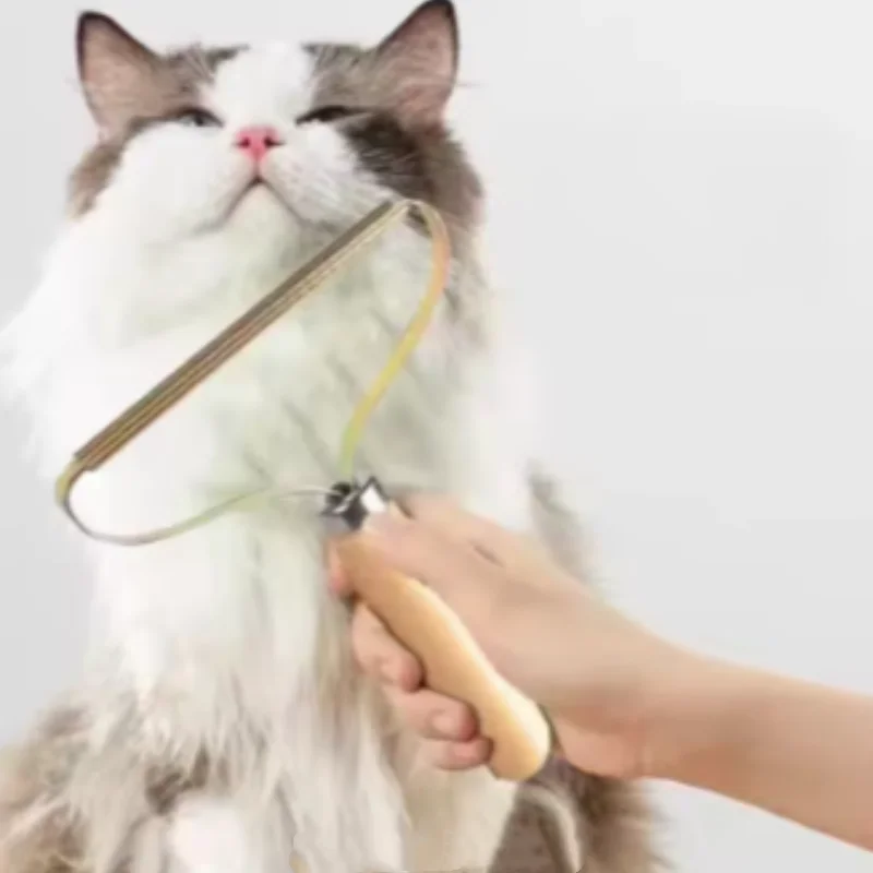 Portable Manual Pet Hair Removal Brush - New Cat Wool Dog Hair Remover Animal Hair Brushes Comb for Dogs And Cats