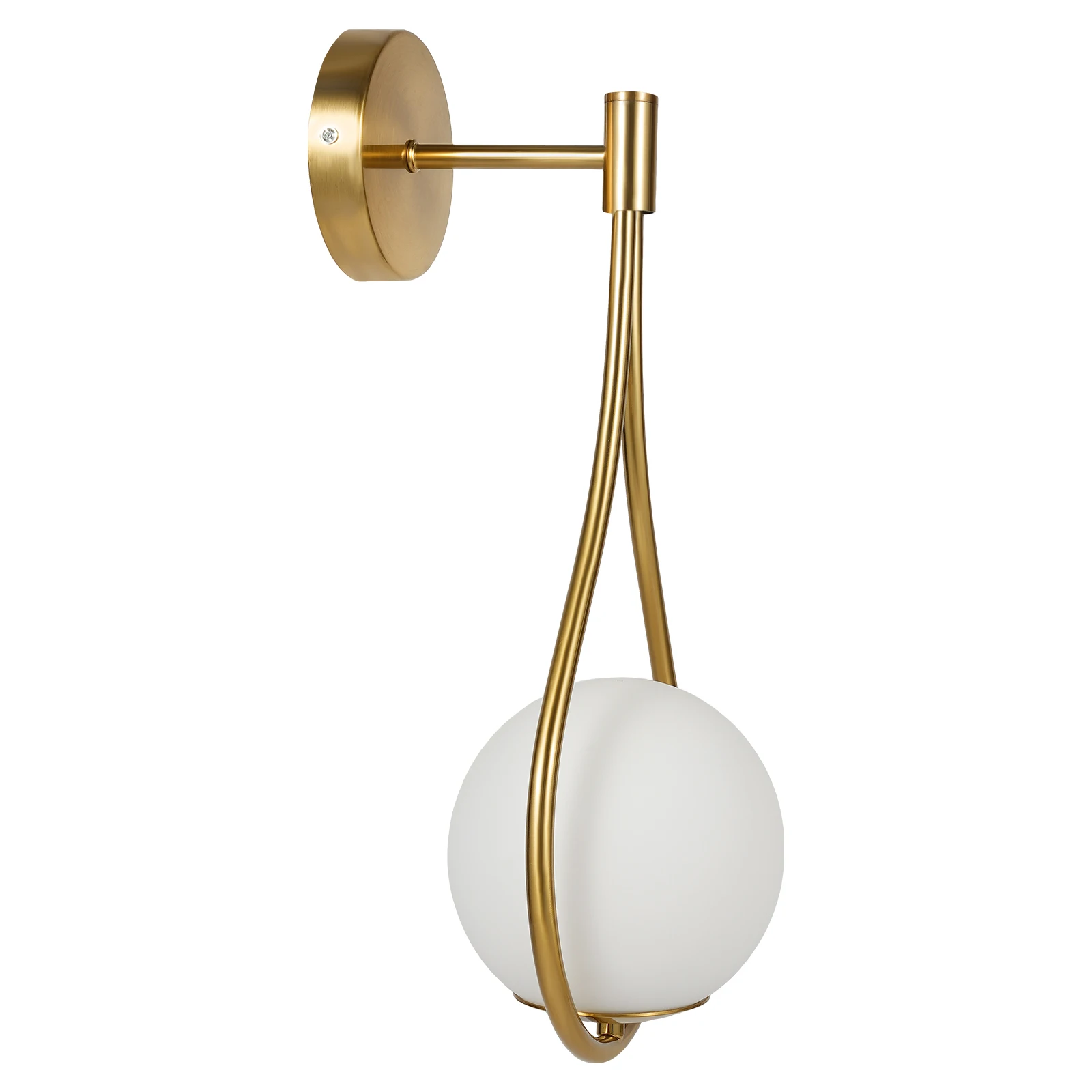 Water Drop Design Wall Light: Elegant Metal & Glass Fixture for a Romantic and Artistic Ambience