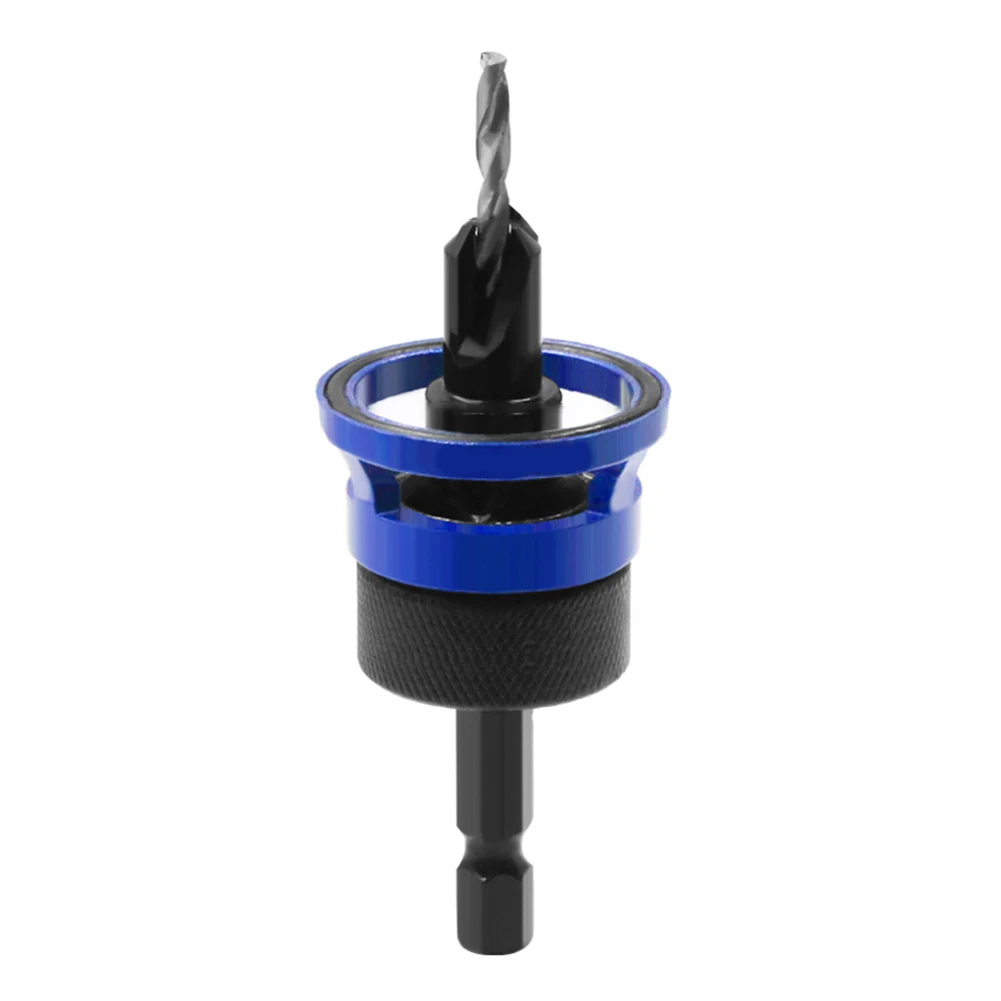 

For Hinge Windows Hinge Installation Countersink Drill Handmade Drawers 80*31*31mm Hinge Lock Tool 1 4 Inch Shank