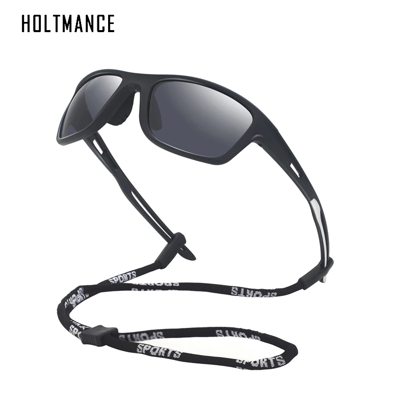 

HOLTMANCE TR Polarized Dazzle Sports Sunglasses for Men Luxury Brand Design Outdoor Cycling Glasses UV400 Christmas Eyewear